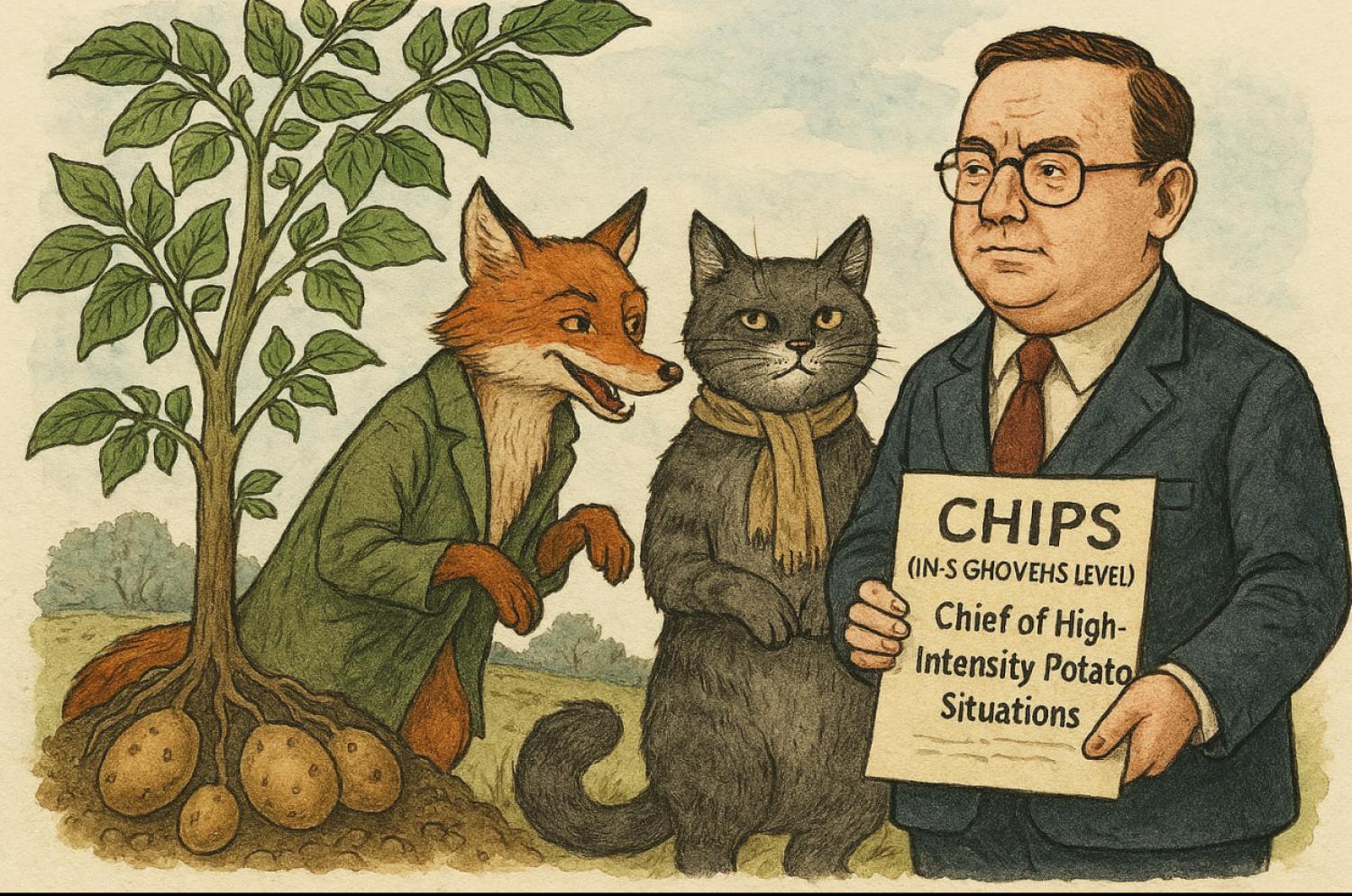 خوابگذار: سیبزمینی مرا چه کسی جابهجا کرد؟!